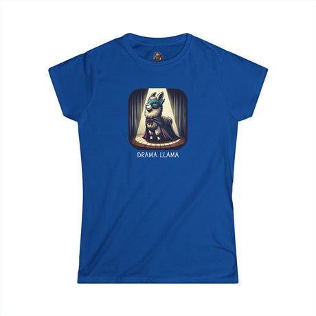 Drama Llama - Women's Cotton T-Shirt - The Drip Monster