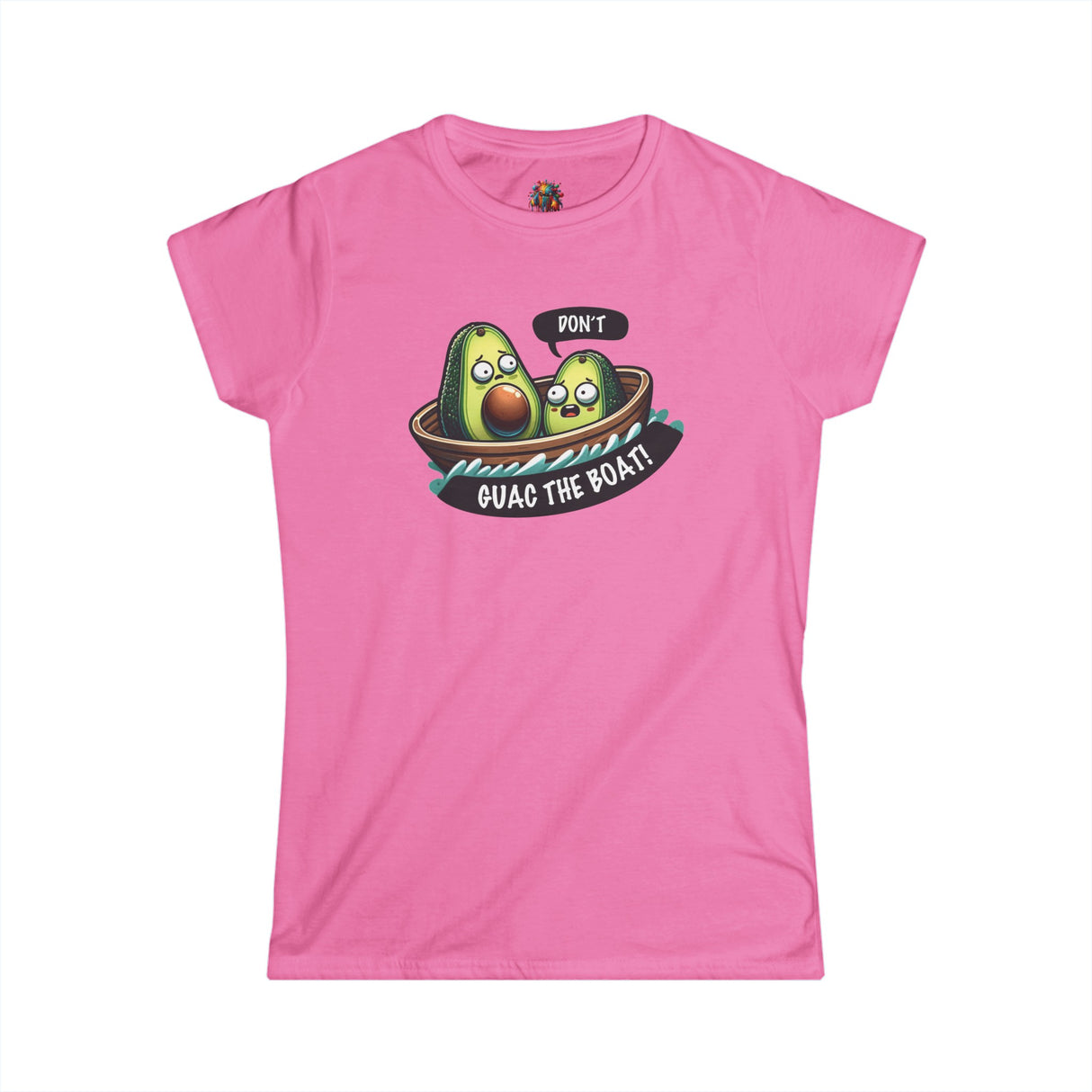 Guac the Boat - Women's Cotton T-Shirt - The Drip Monster