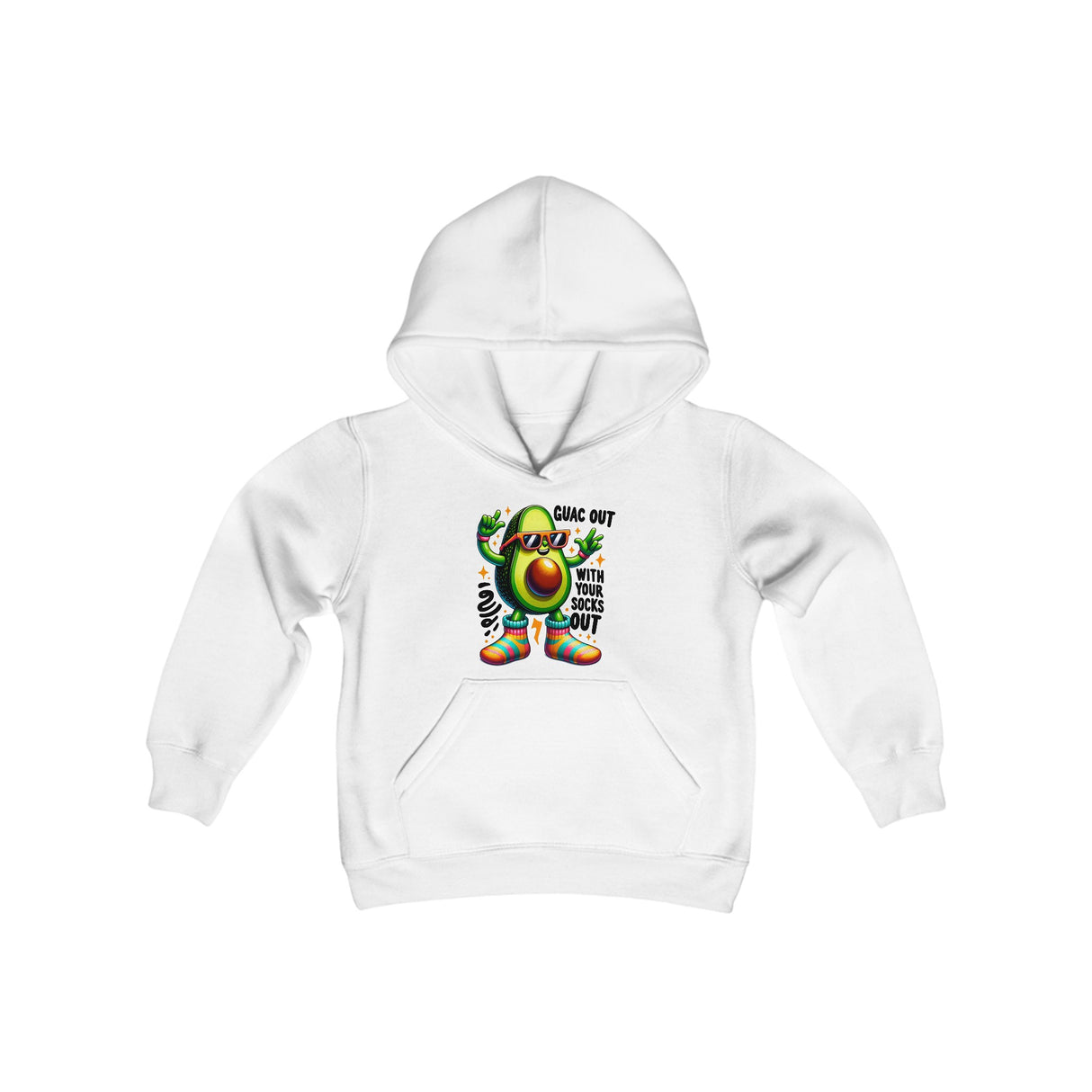 Guac Out - Youth Hoodie - The Drip Monster