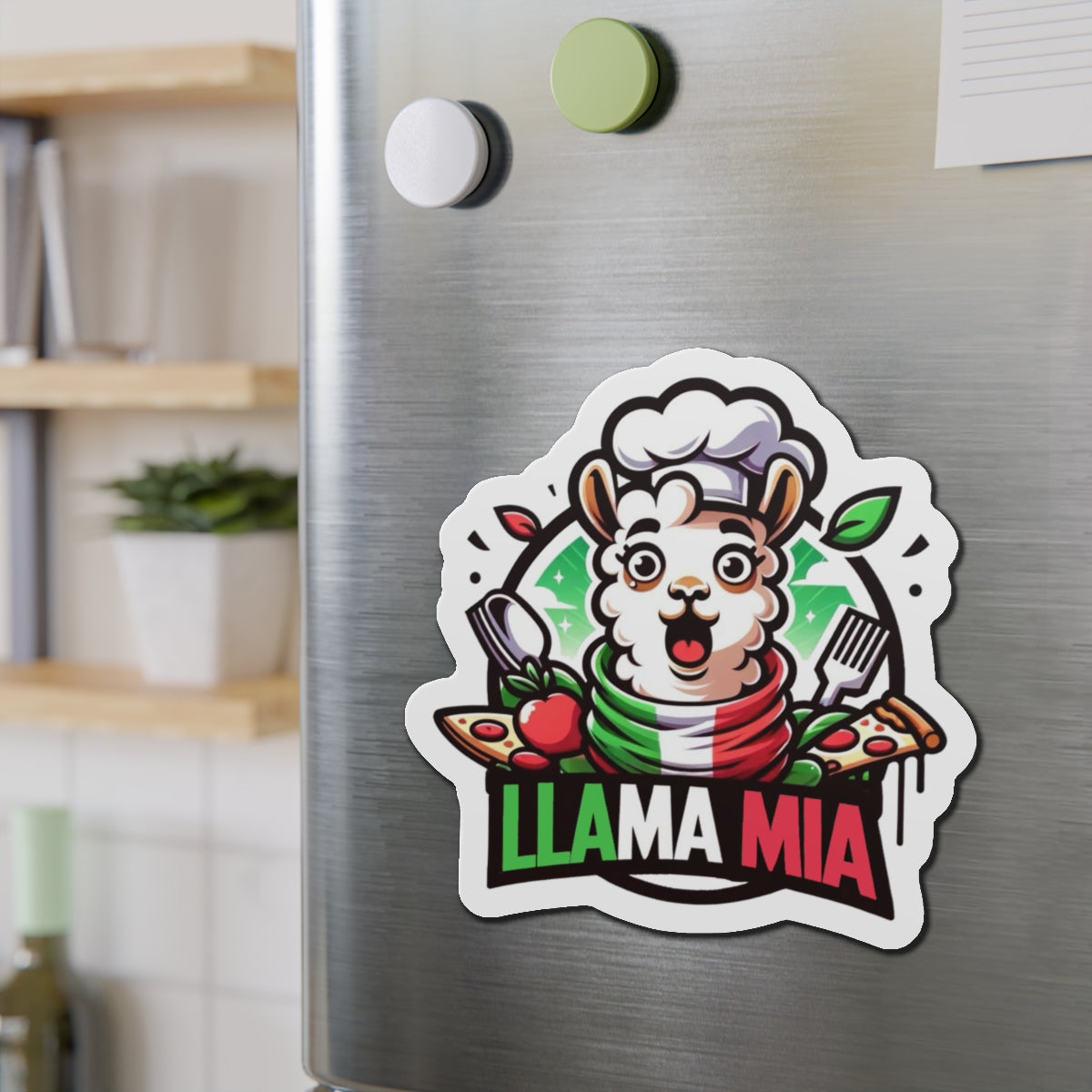 Llama Mia - Magnet - The Drip Monster