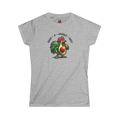 Guac-a-Doodle-Doo - Women's Cotton T-Shirt - The Drip Monster