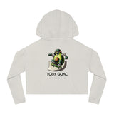 Tony Guac - Women’s Cropped Hoodie - The Drip Monster