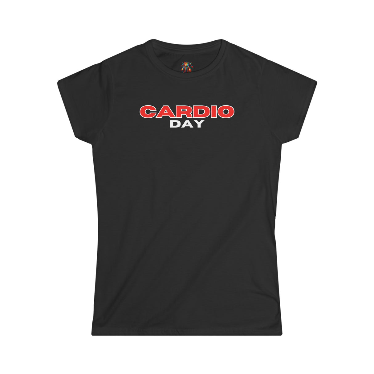 Cardio Day - Women's Cotton T-Shirt - The Drip Monster