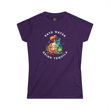 Save Water, Drink Tequila - Women's Cotton T-Shirt - The Drip Monster