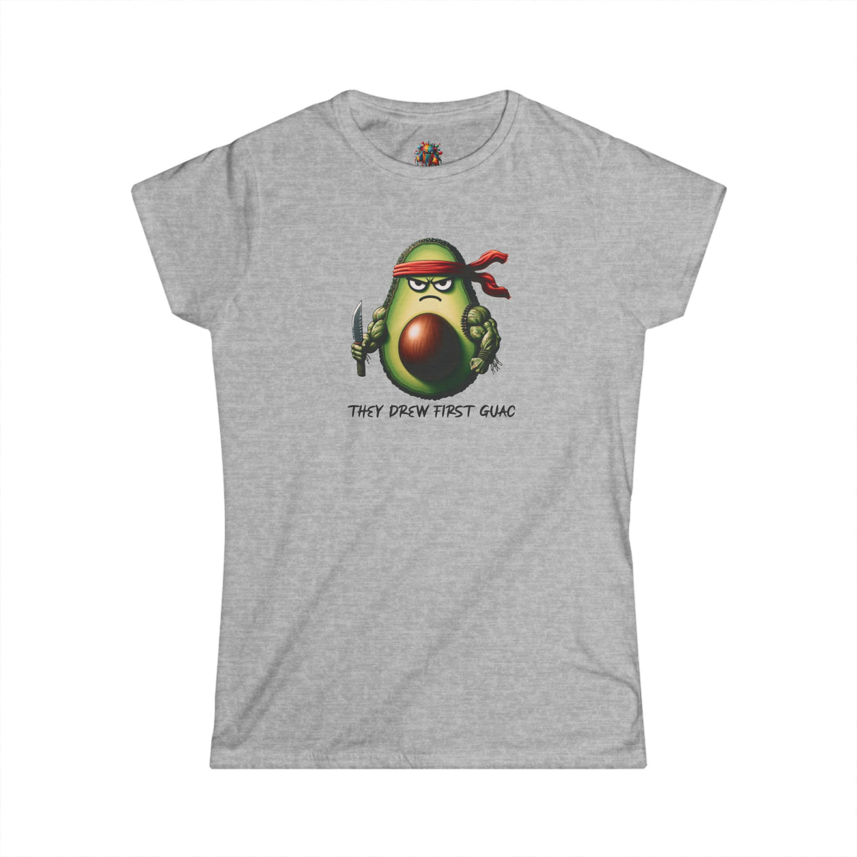 First Guac - Women's Cotton T-Shirt - The Drip Monster