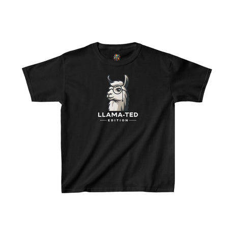 Llama-ted Edition - Youth Cotton T-Shirt - The Drip Monster