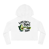 Guac in the Park - Women’s Cropped Hoodie - The Drip Monster