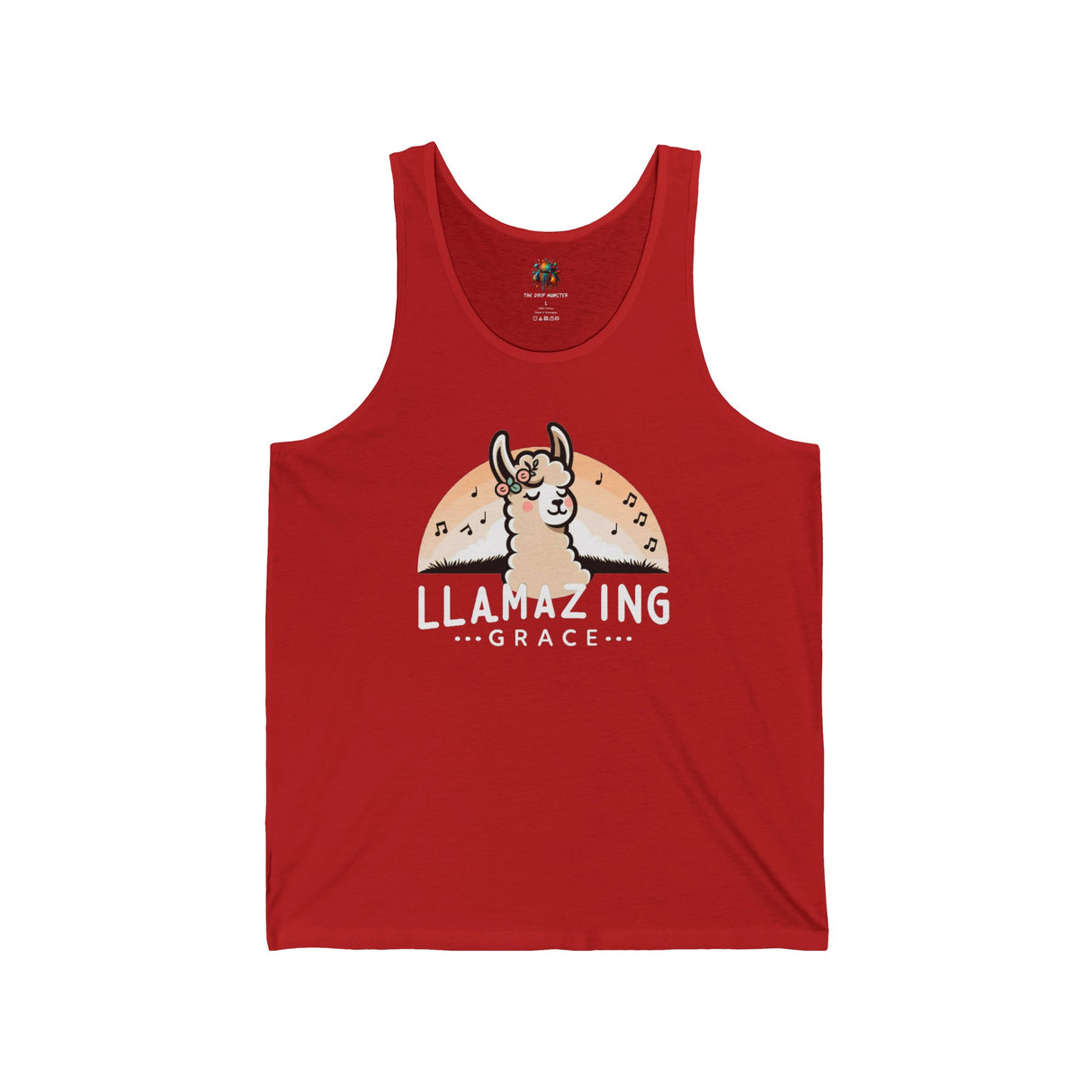 Llamazing Grace - Unisex Tank-Top - The Drip Monster