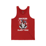 America, Cluck Yeah! - Unisex Tank-Top - The Drip Monster