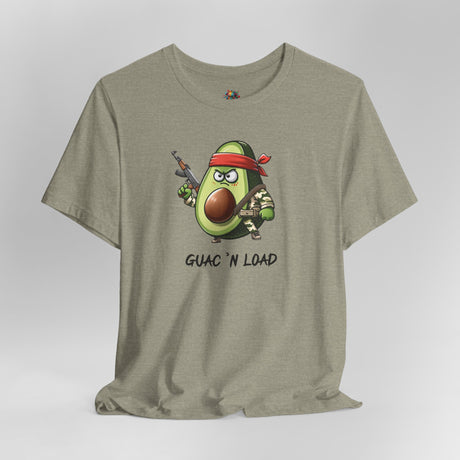 Guac 'N Load - Unisex Cotton T-Shirt - The Drip Monster