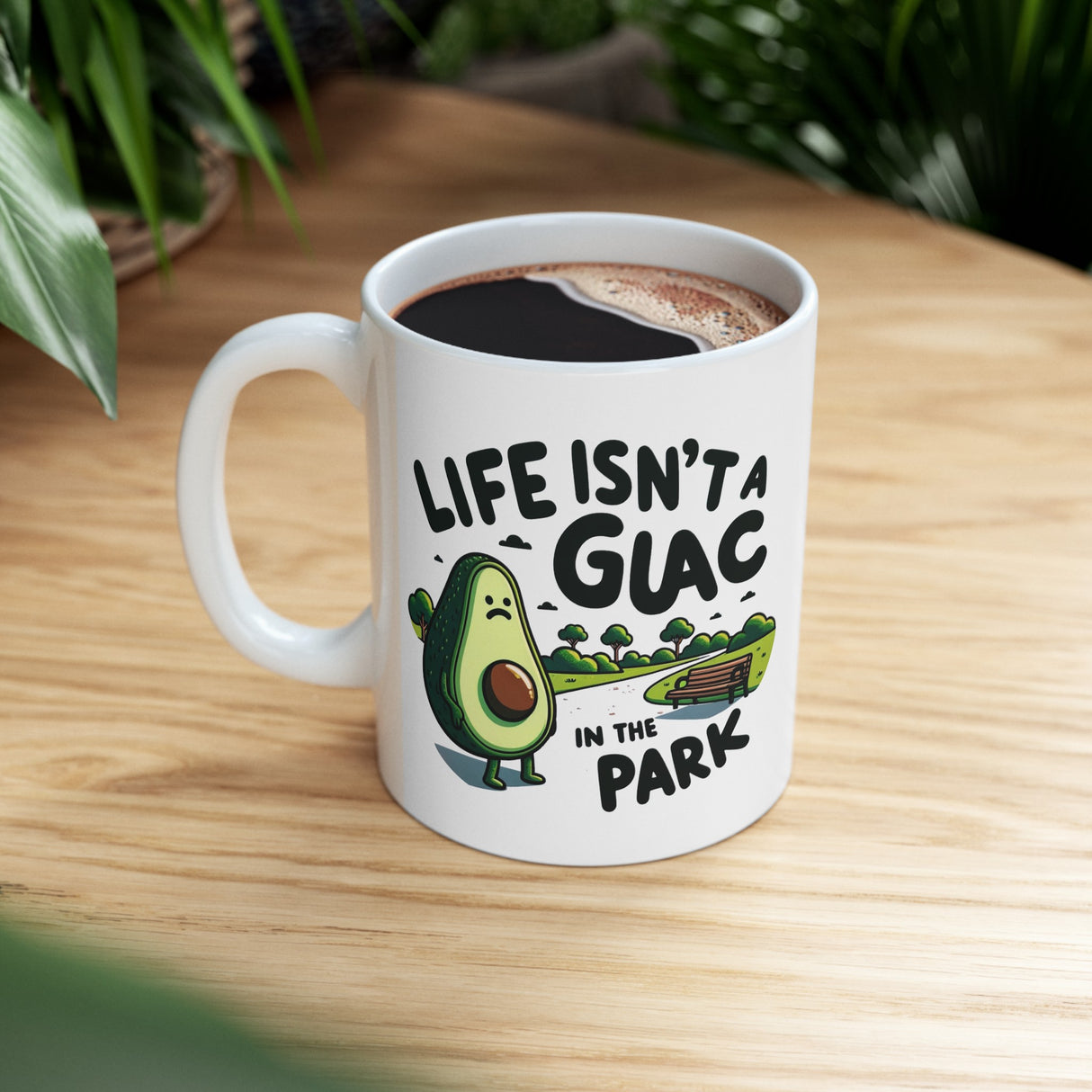 Guac in the Park - Coffee Mug - The Drip Monster