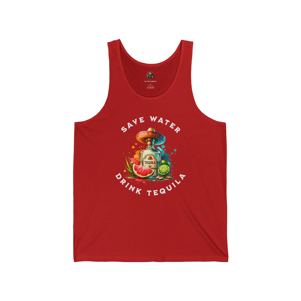 Save Water, Drink Tequila - Unisex Tank-Top - The Drip Monster