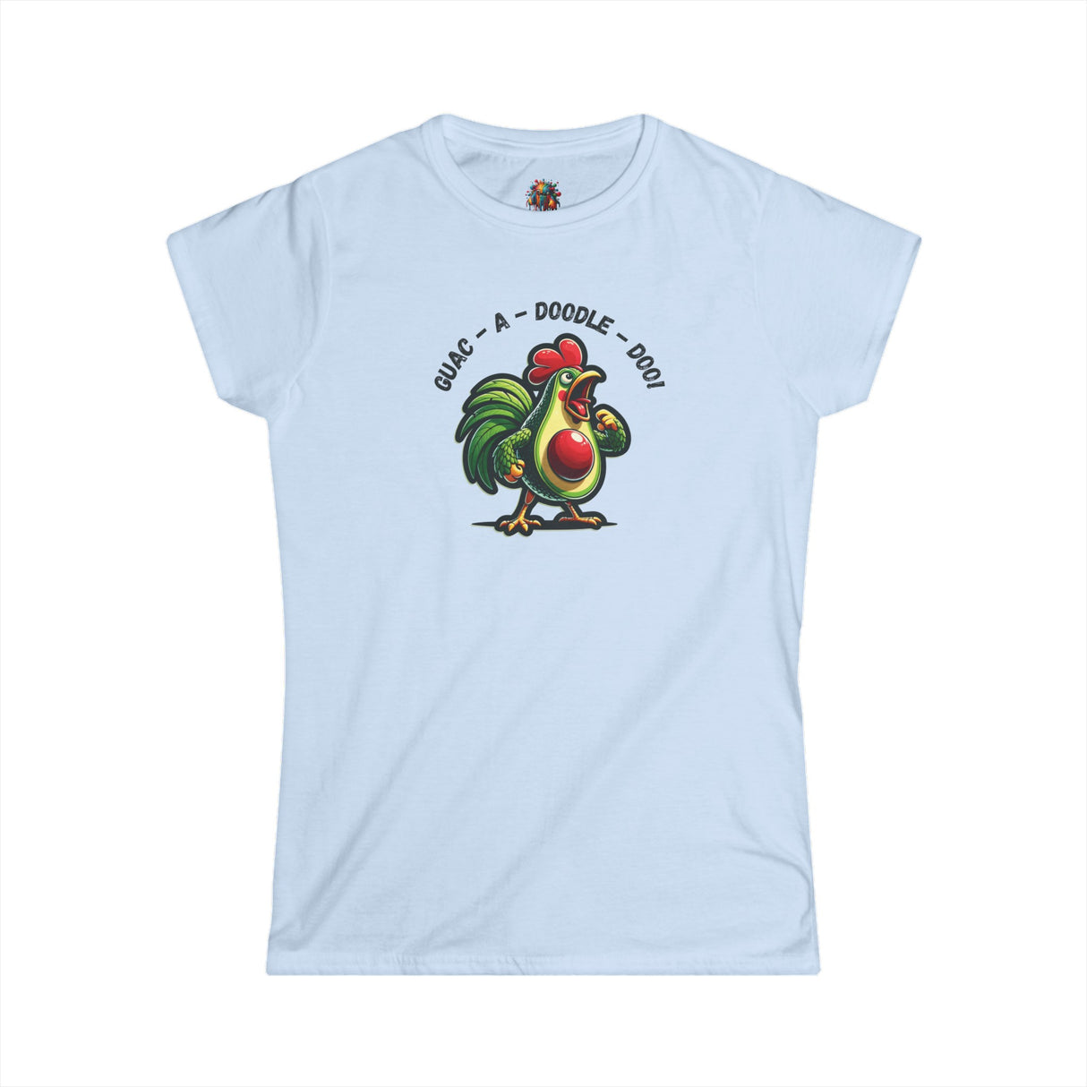 Guac-a-Doodle-Doo - Women's Cotton T-Shirt - The Drip Monster