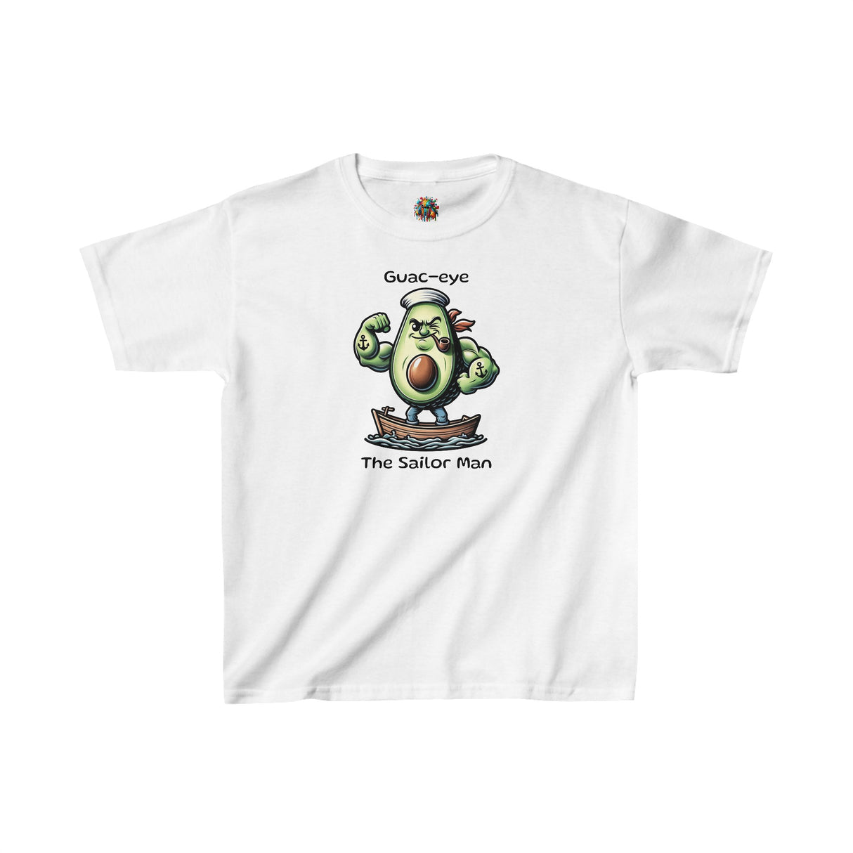 Guac-eye - Youth Cotton T-Shirt - The Drip Monster