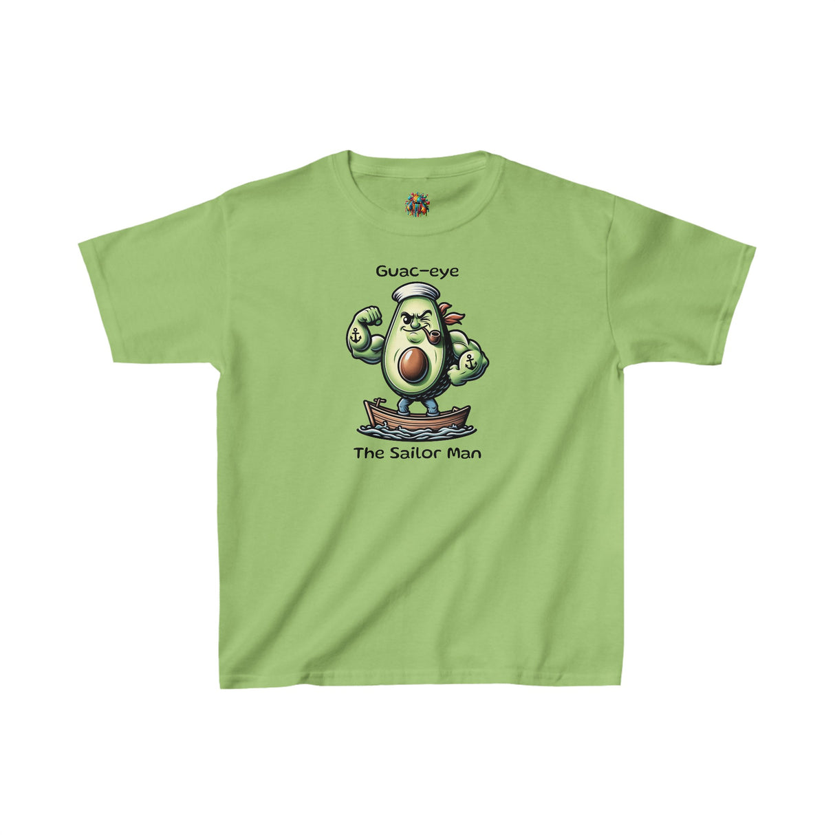 Guac-eye - Youth Cotton T-Shirt - The Drip Monster