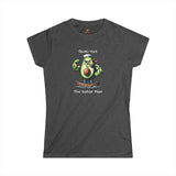 Guac-eye - Women's Cotton T-Shirt - The Drip Monster