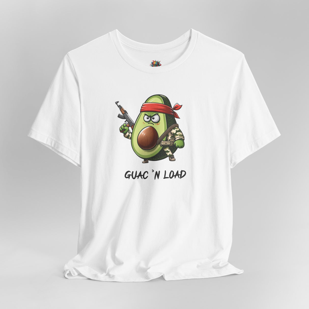 Guac 'N Load - Unisex Cotton T-Shirt - The Drip Monster