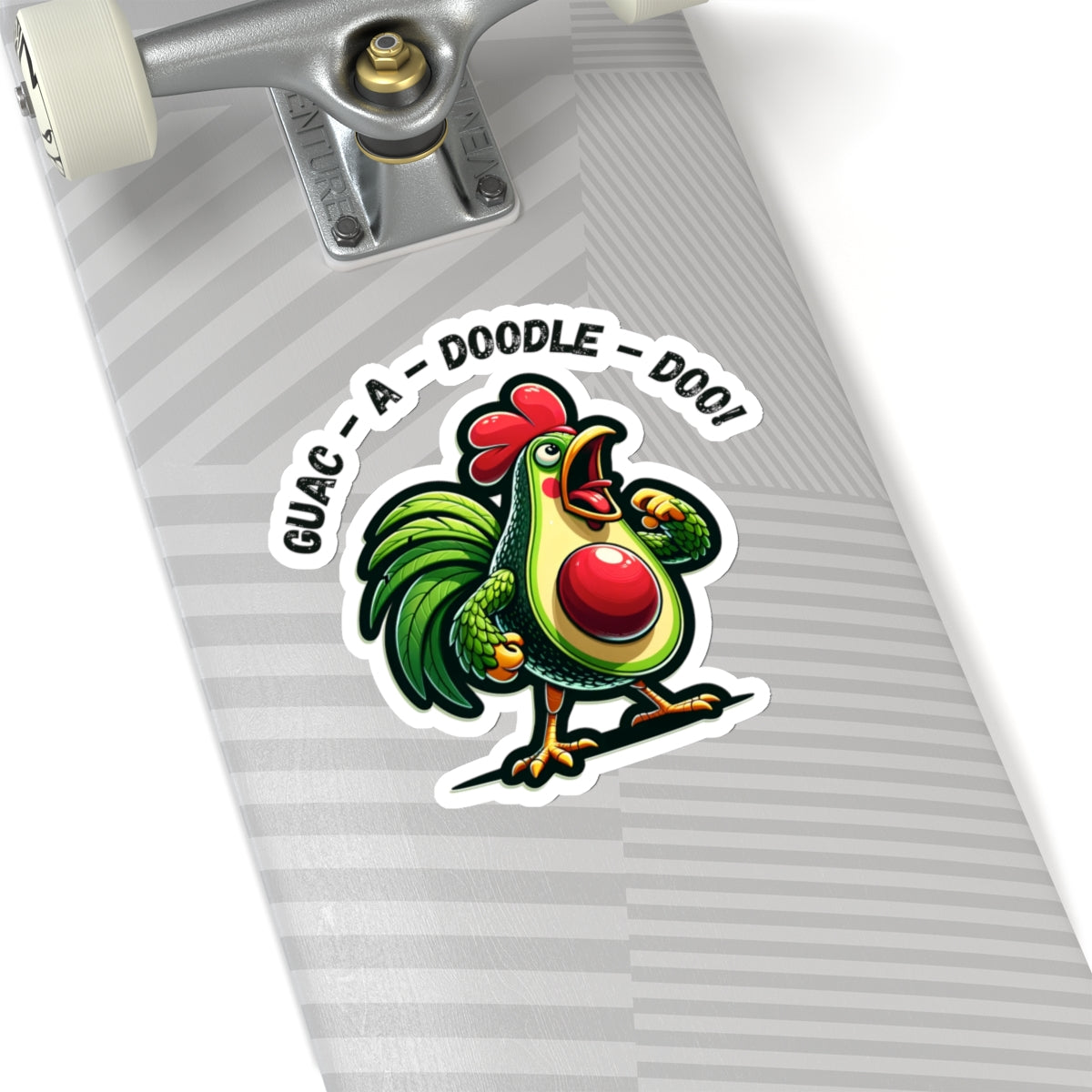 Guac-a-Doodle-Doo - Sticker - The Drip Monster